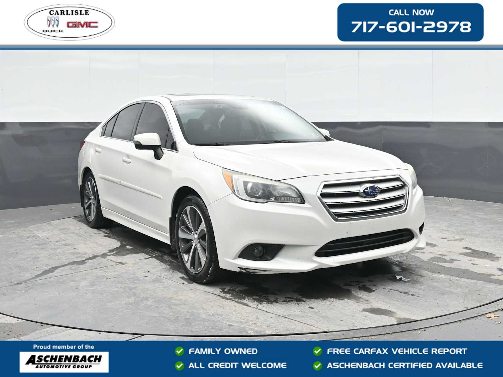 2016 Subaru Legacy 3.6R Limited