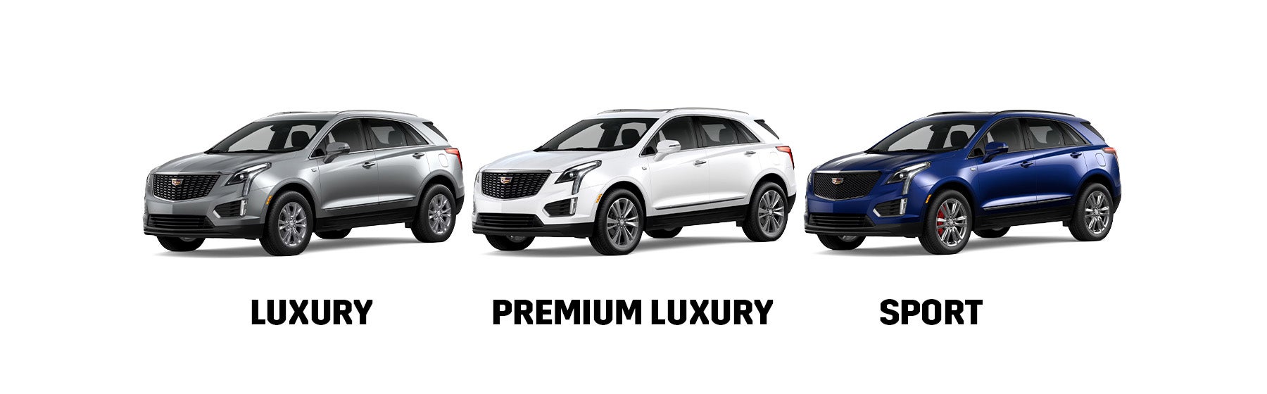 Cadillac XT5 Trim Levels